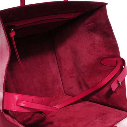 Celine Grained Calfskin Medium Phantom Luggage Fuchsia 5 of 7