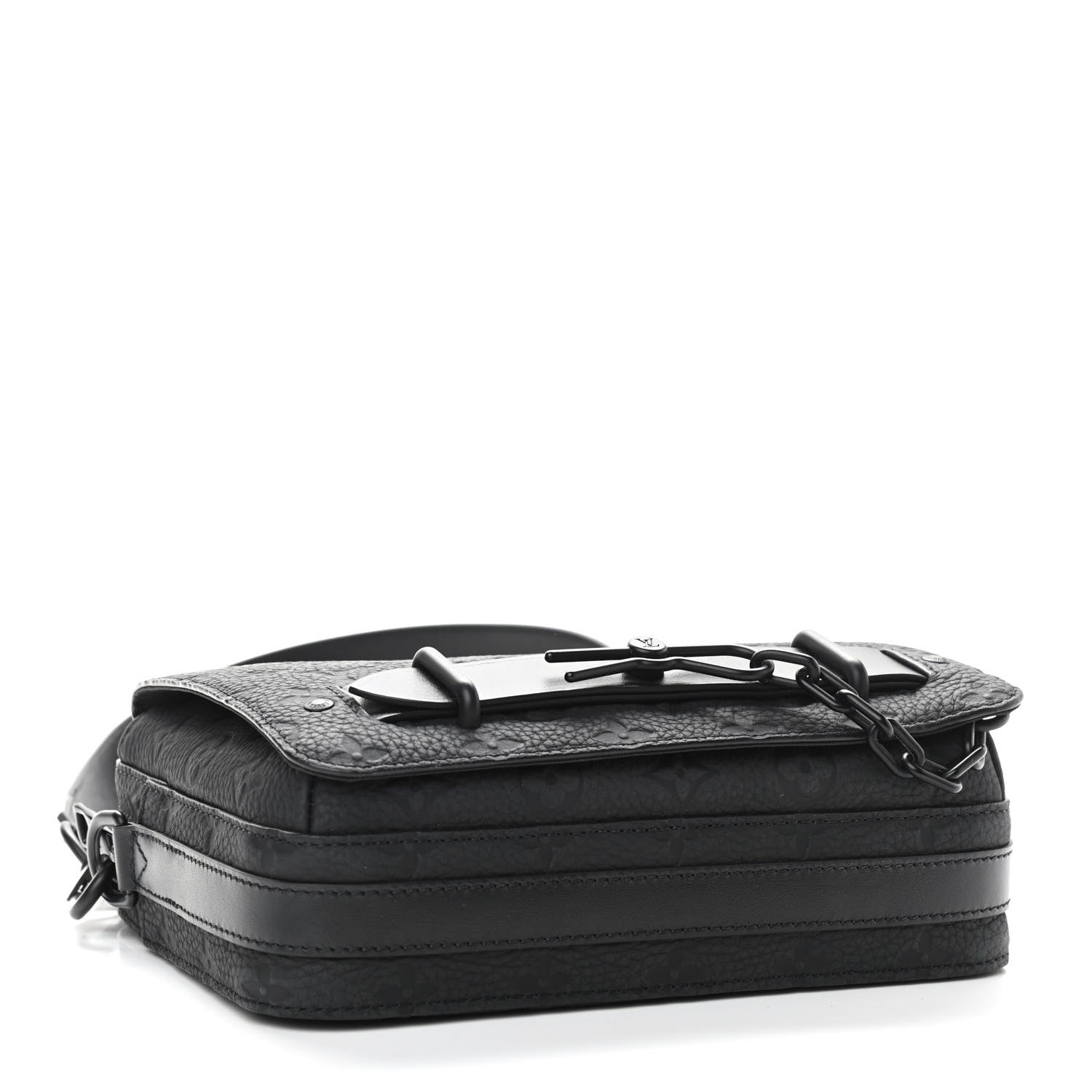 Louis Vuitton Taurillon Monogram Steamer Messenger Black 4 of 10