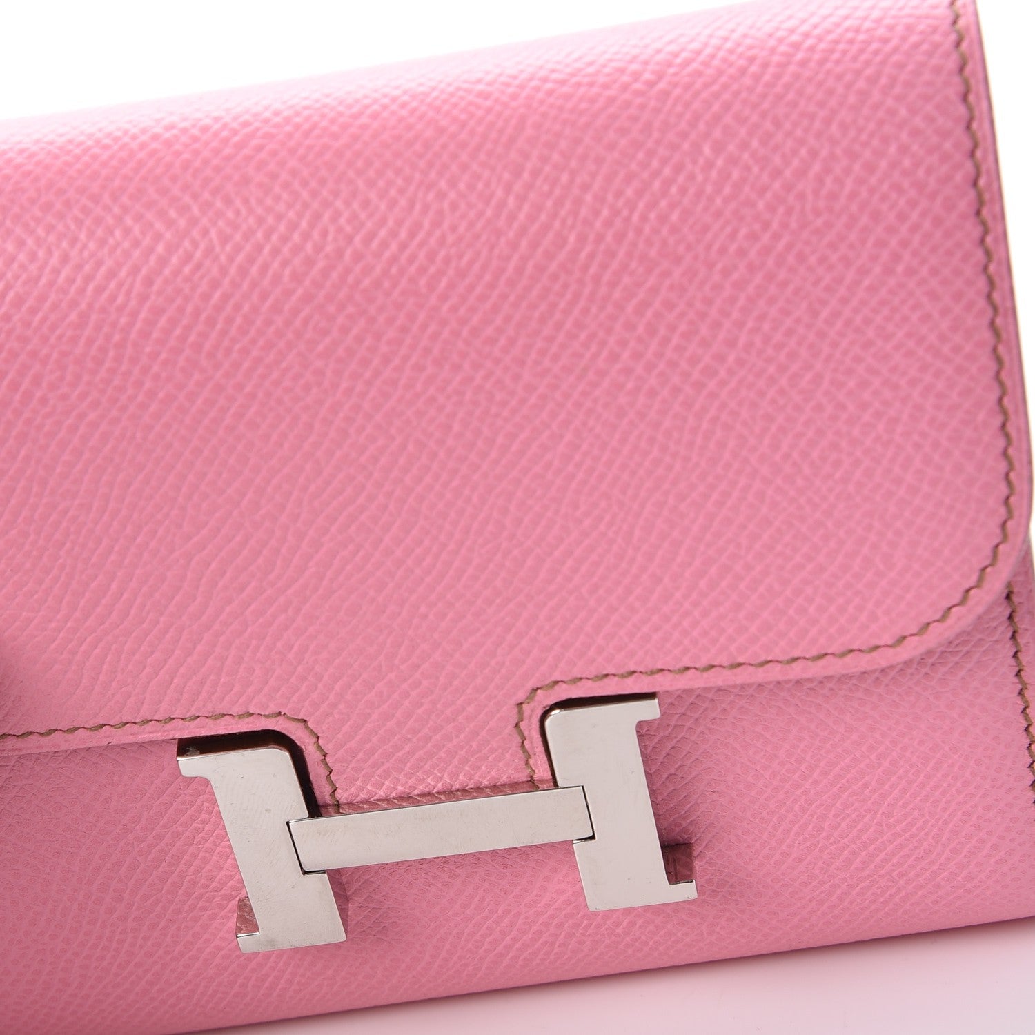 Hermes Epsom Constance Short Wallet 5P Pink 10 of 10
