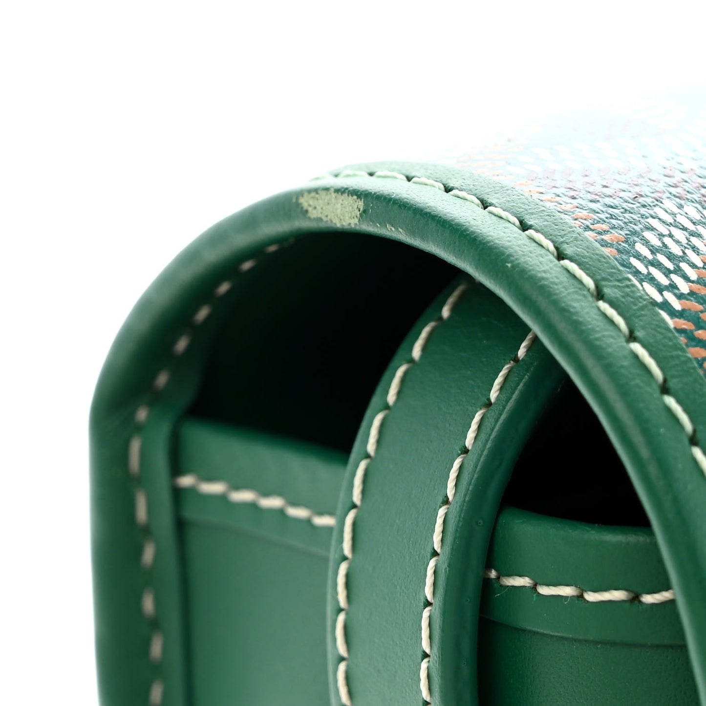 Goyardine Belvedere II PM Messenger Bag Green