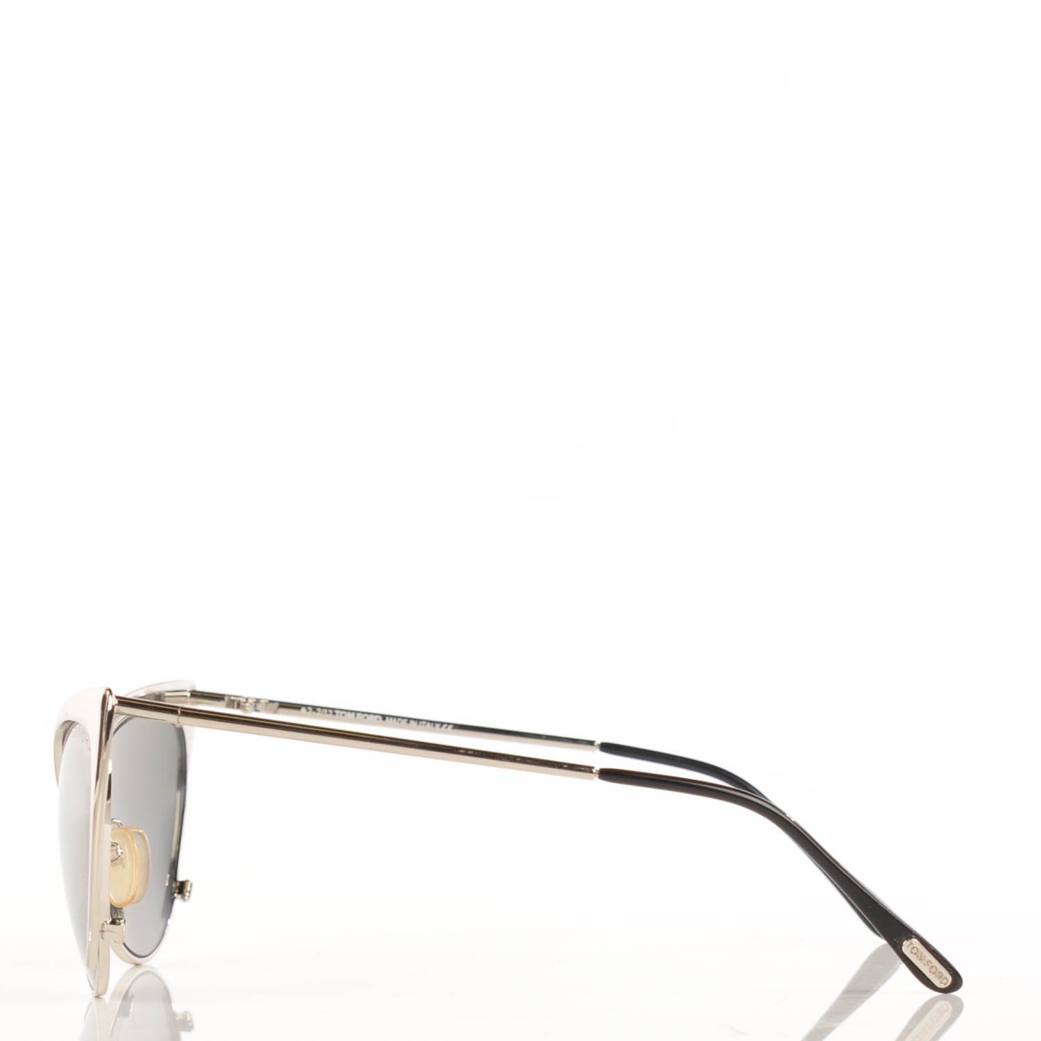 Tom Ford Nastasya Cat Eye Sunglasses TF304 Silver 2 of 6