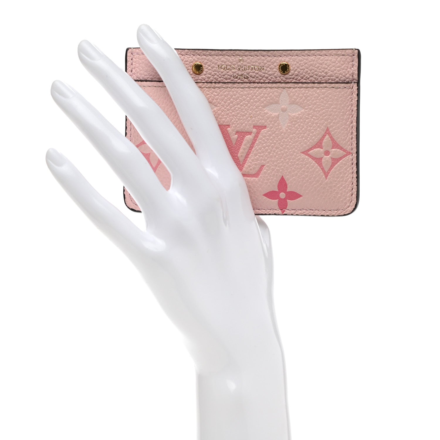 Louis Vuitton Empreinte Monogram Giant By The Pool Card Holder Bouton De Rose 2 of 8