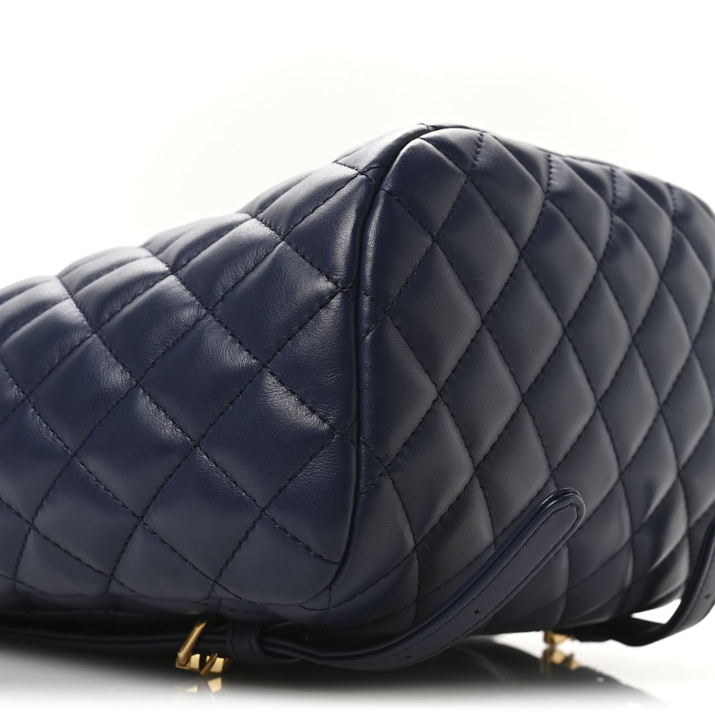 Calfskin Quilted Small Urban Spirit Backpack Navy