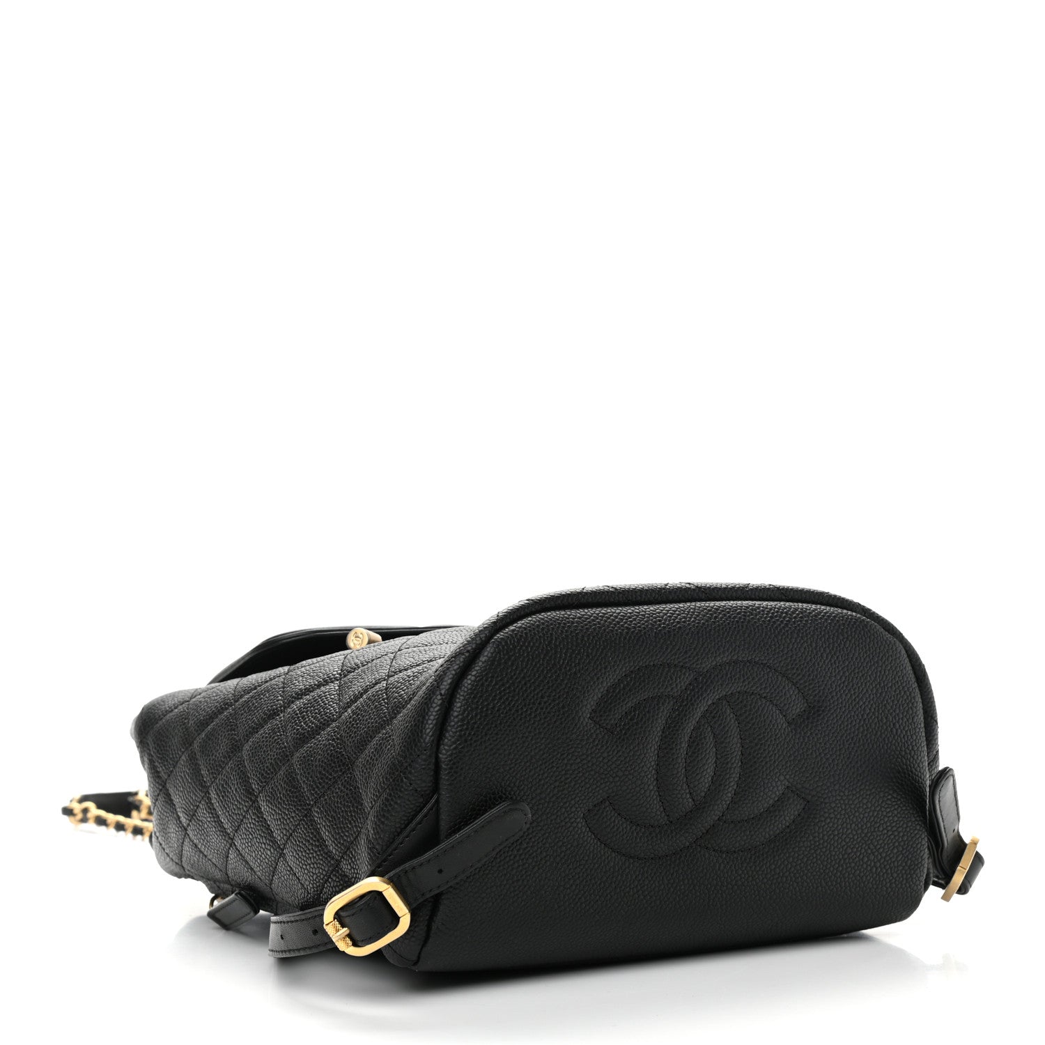 Chanel Caviar Quilted Filigree Backpack Black 4 of 11