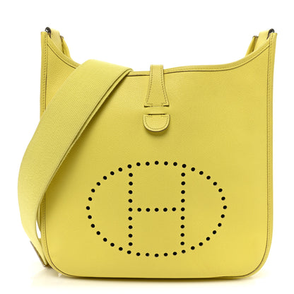 Hermes Epsom Evelyne III PM Lime 1 of 22