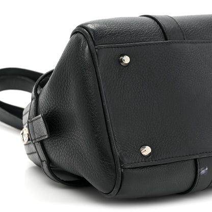 Christian Dior Calfskin Logo Charms Boston Black 9 of 14