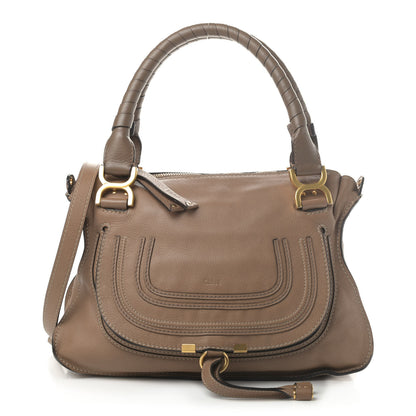 Chloe Calfskin Medium Marcie Satchel Nut 1 of 6