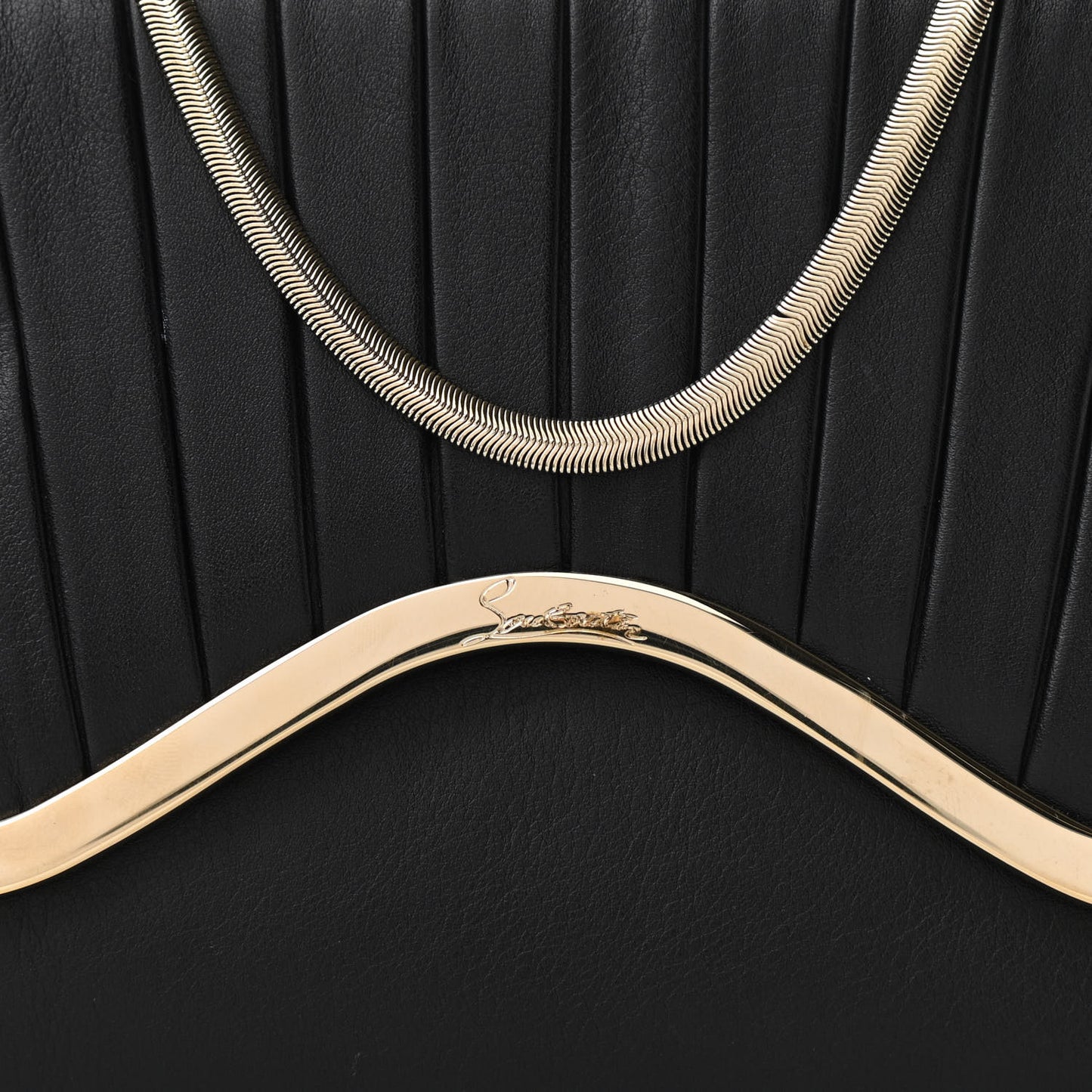 Calfskin Brooklin Clutch Black