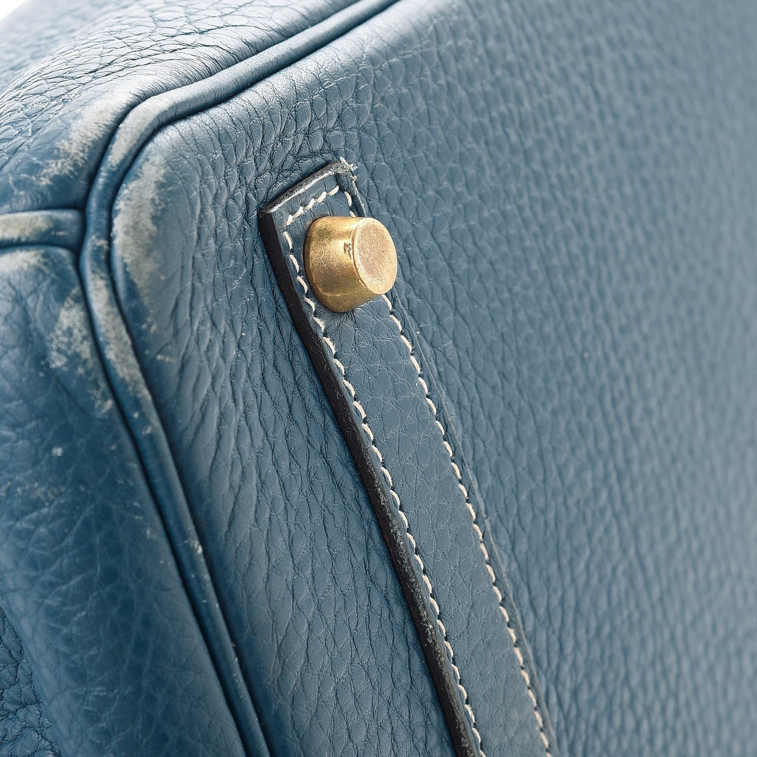 Hermes Taurillon Clemence Birkin 35 Bleu Thalassa 53 of 56