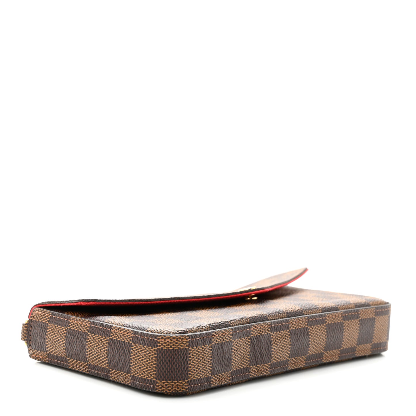 Damier Ebene Pochette Felicie Chain Wallet