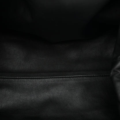 Bottega Veneta Smooth Butter Calf The Pouch Oversized Clutch Black 5 of 10