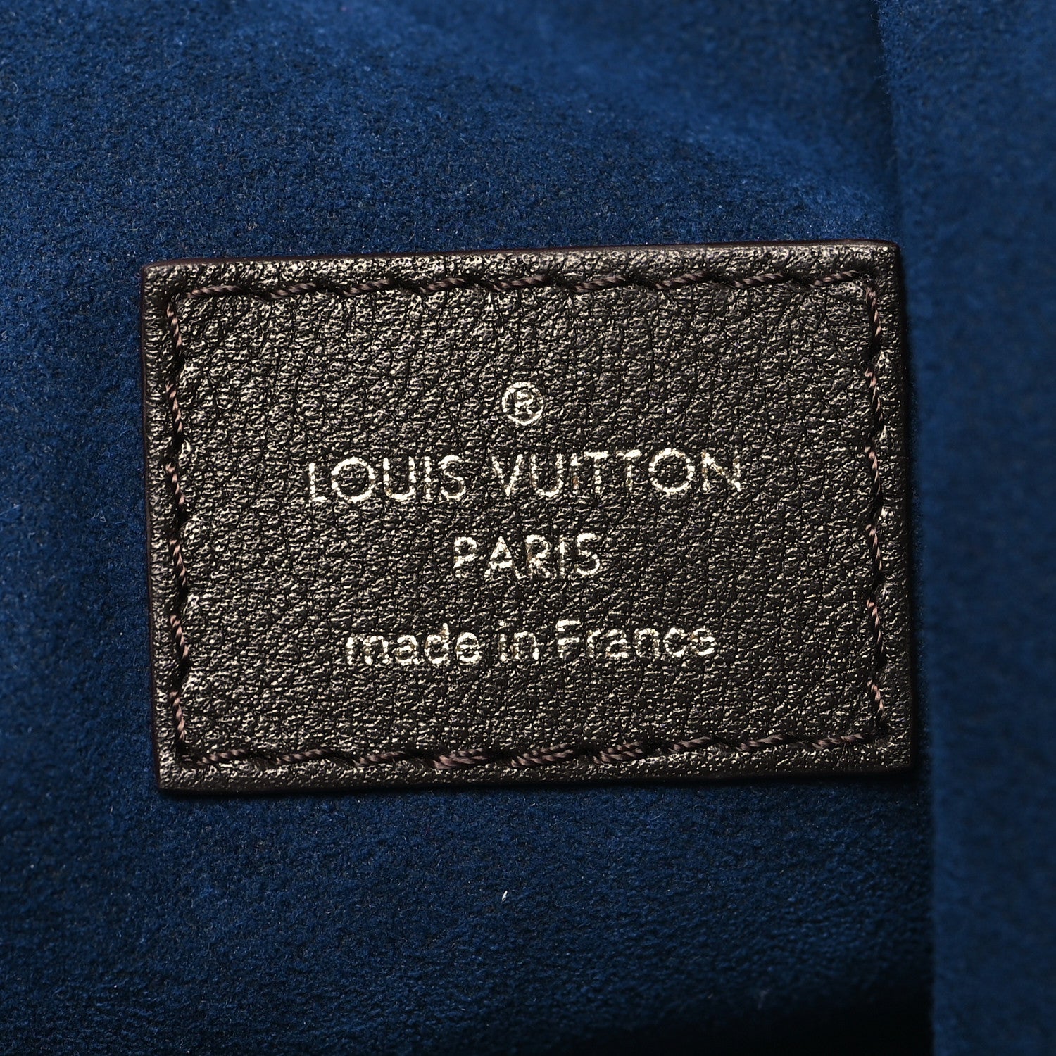 Louis Vuitton Calfskin Embossed Monogram Coussin Hobo MM Chocolate 7 of 10