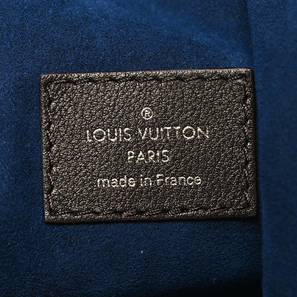 Louis Vuitton Calfskin Embossed Monogram Coussin Hobo MM Chocolate 7 of 10