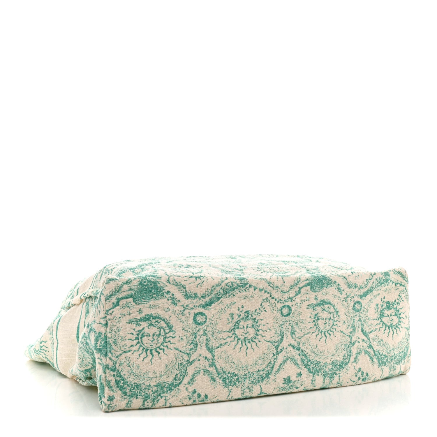 Christian Dior Canvas Dioriviera Toile de Jouy Soleil Tote Aquamarina 4 of 13
