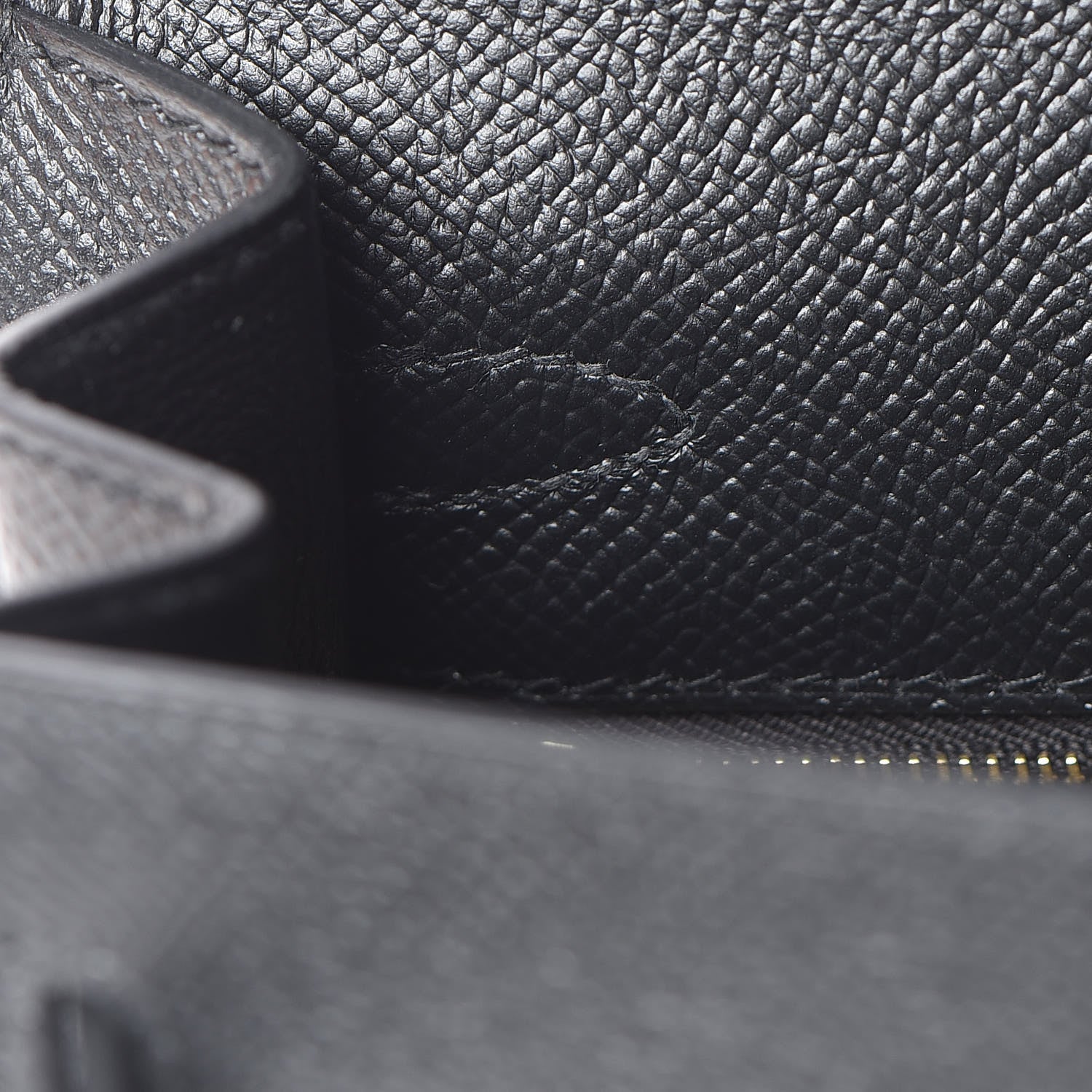 Hermes Epsom Kelly Sellier 25 Black 15 of 40