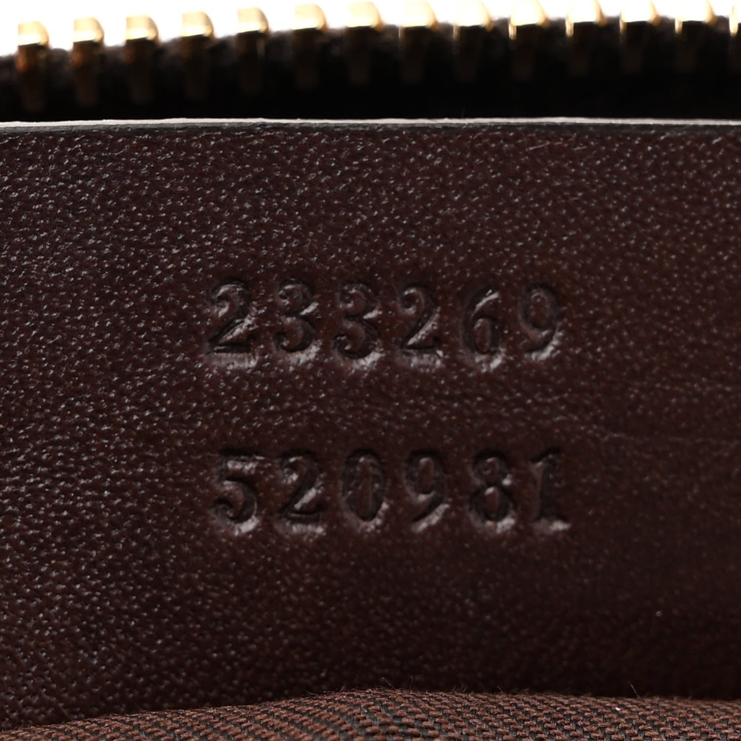 Gucci GG Supreme Monogram Belt Bag Dark Brown 8 of 13