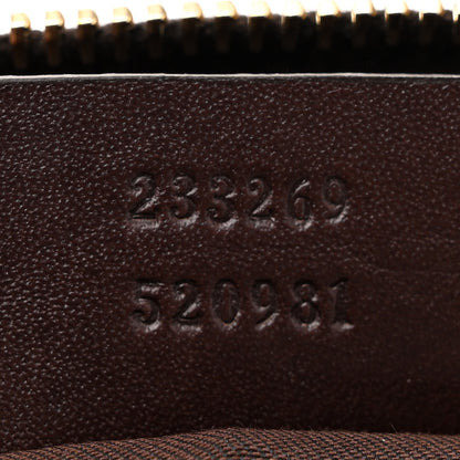 Gucci GG Supreme Monogram Belt Bag Dark Brown 8 of 13