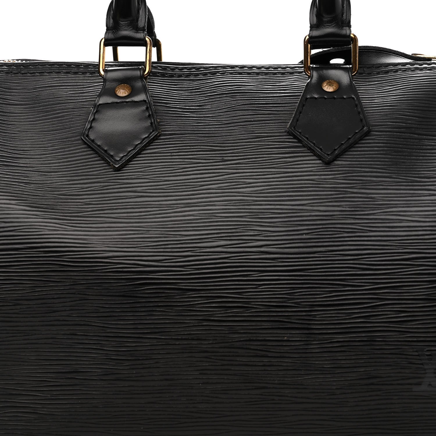 Louis Vuitton Epi Speedy 25 Black 8 of 15