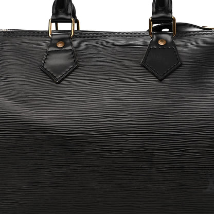 Louis Vuitton Epi Speedy 25 Black 8 of 15
