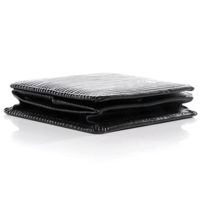 Louis Vuitton Epi Porte-Monnaie Boite Coin Purse Black 8 of 14