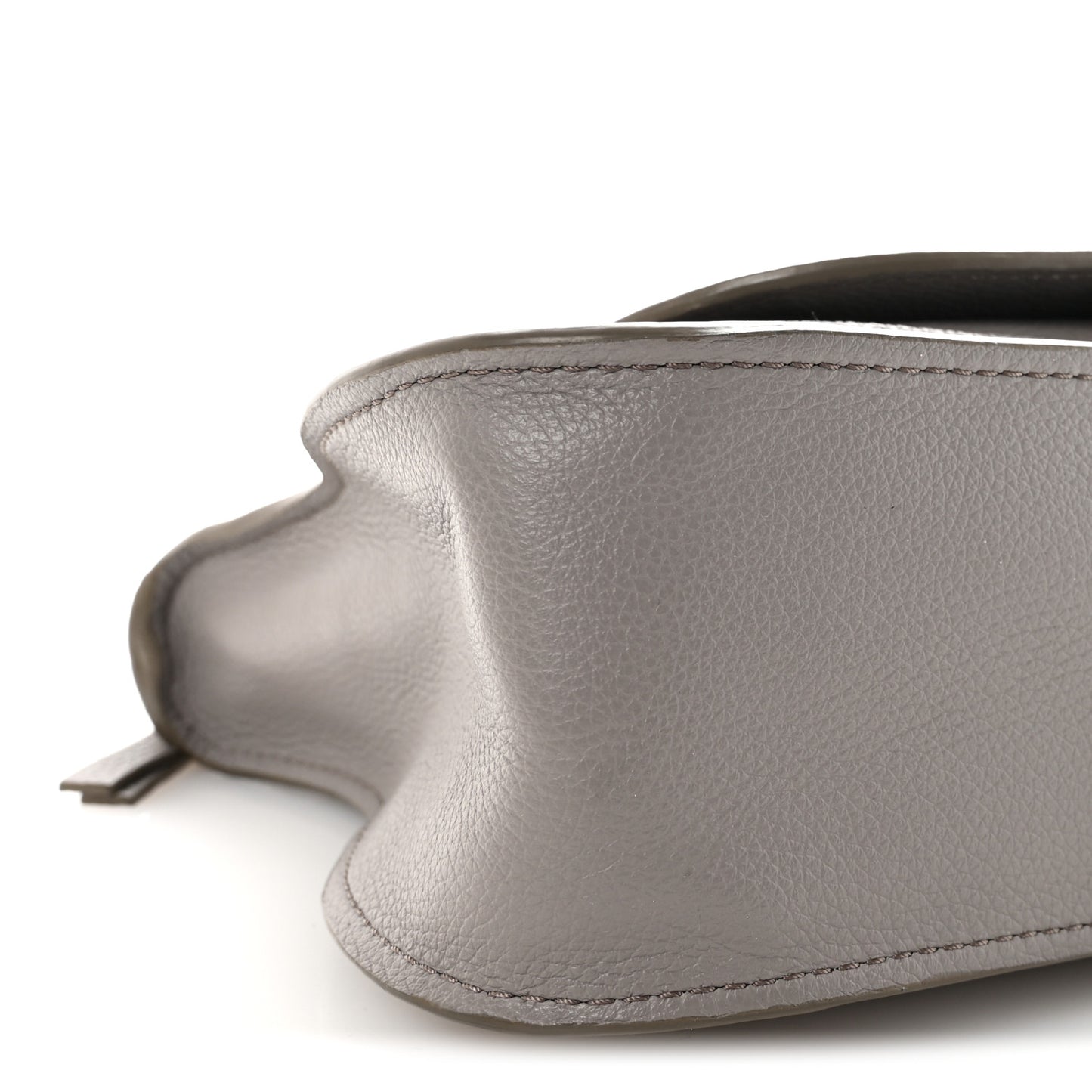 Calfskin Small Marcie Satchel Cashmere Grey