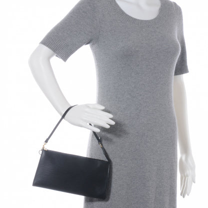 Louis Vuitton Epi Pochette Accessories 24 Black 2 of 7
