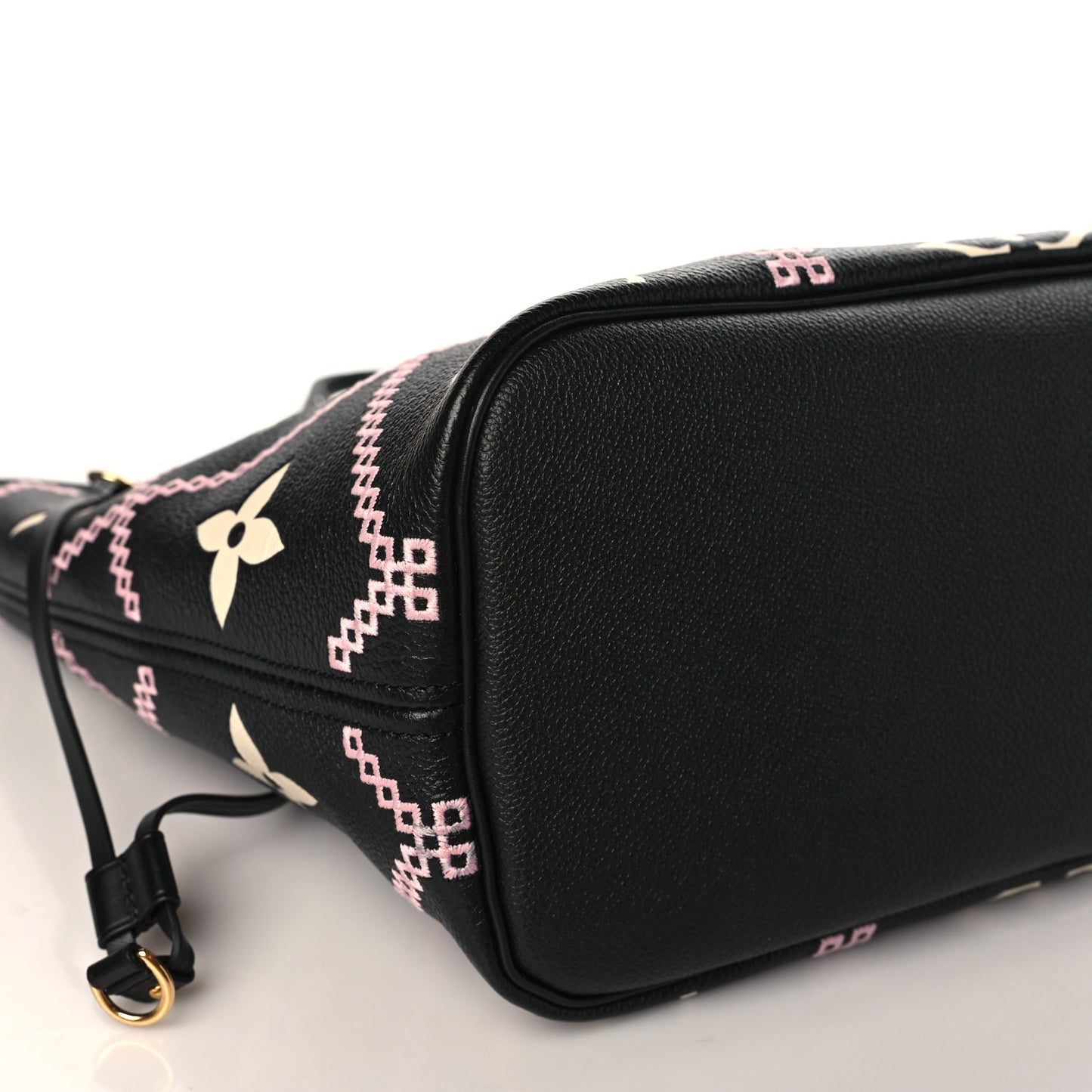 Empreinte Monogram Giant Broderies Neverfull MM Black