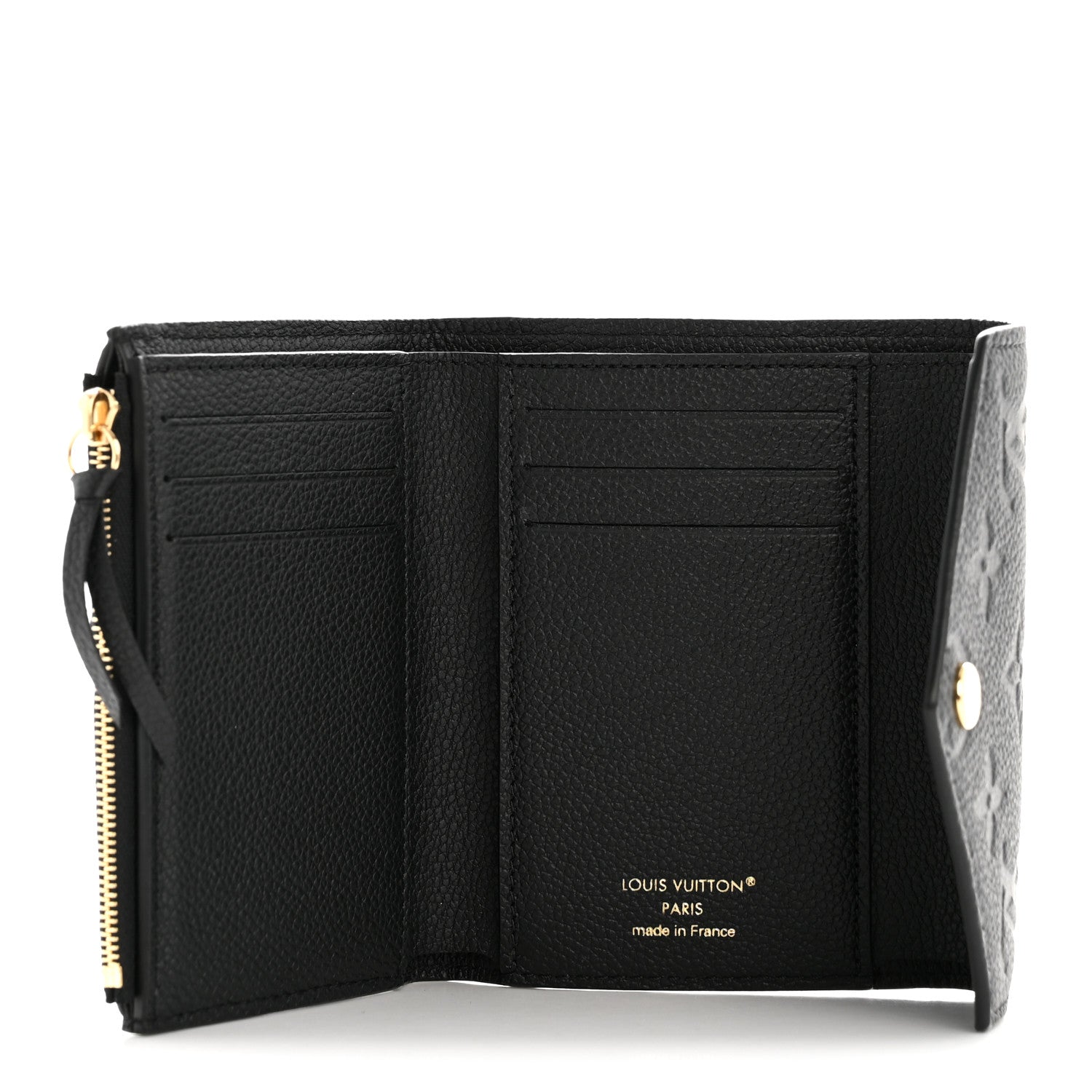 Louis Vuitton Empreinte Victorine Wallet Black 5 of 7