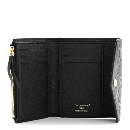 Louis Vuitton Empreinte Victorine Wallet Black 5 of 7