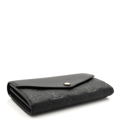 Louis Vuitton Empreinte Sarah Wallet NM Black 4 of 8