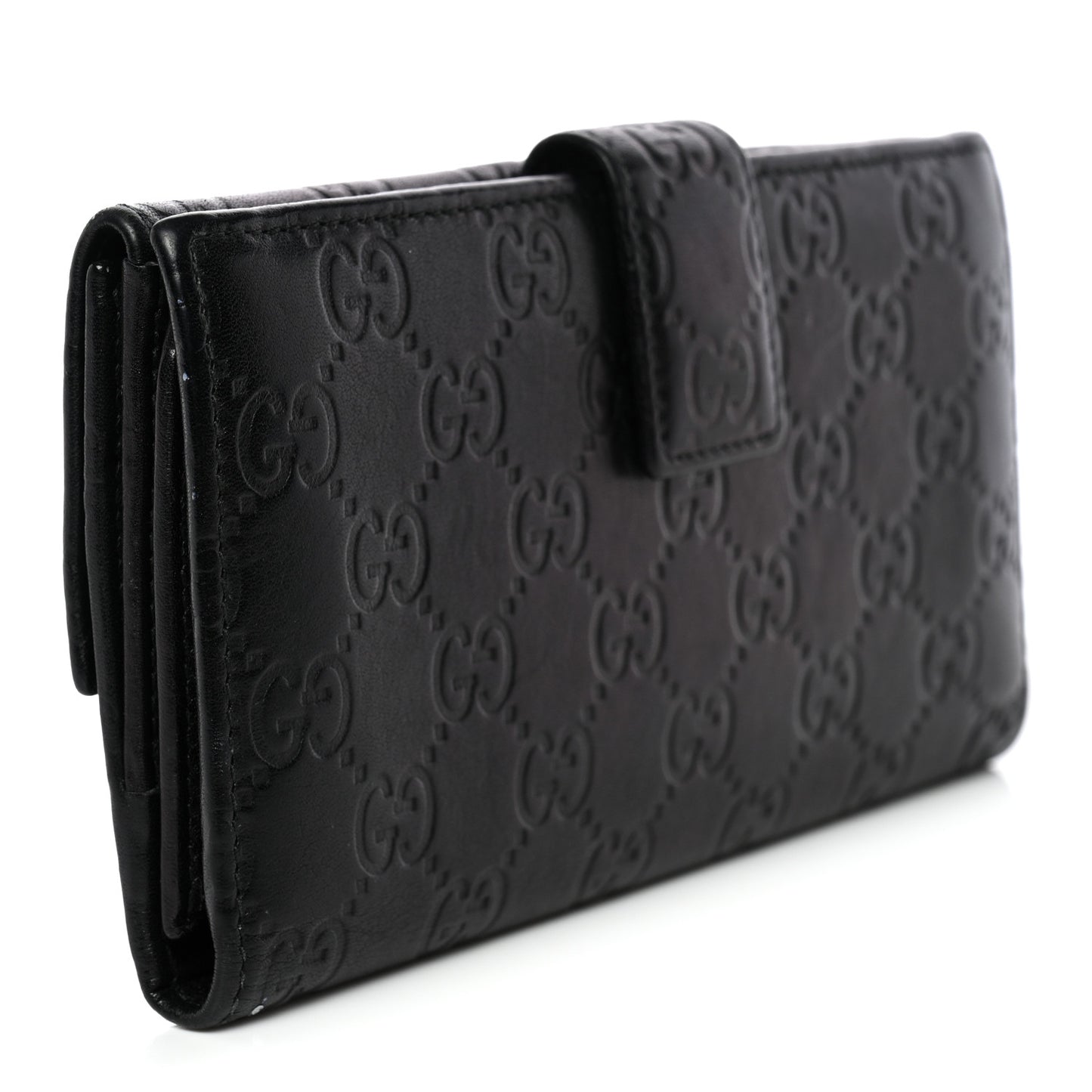 Guccissima Emily Continental Wallet Black