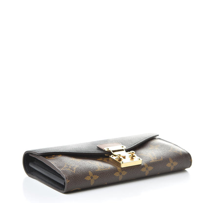 Louis Vuitton Monogram Pallas Wallet Black 4 of 8