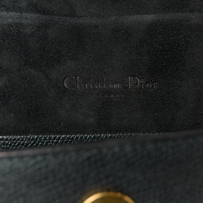 Christian Dior Grained Calfskin Saddle Belt Bag Black 6 of 10