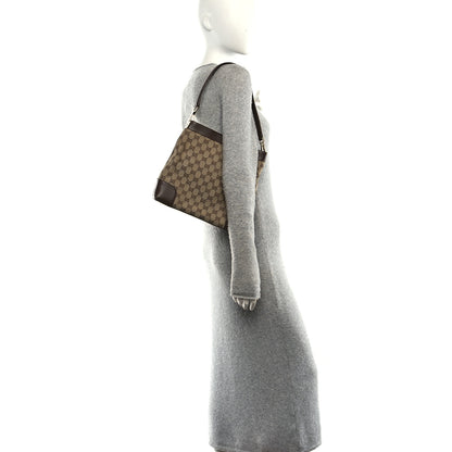 Gucci Monogram Hobo Dark Brown 2 of 12