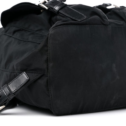 Prada Nylon Vela Medium Backpack Black 8 of 14