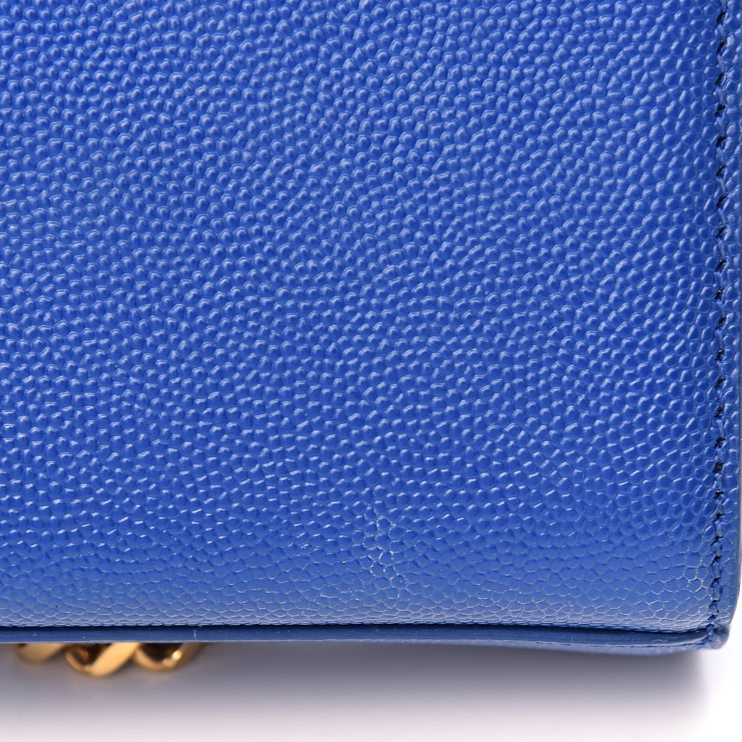 Grain De Poudre Small Classic Monogram Kate Satchel Royal Blue