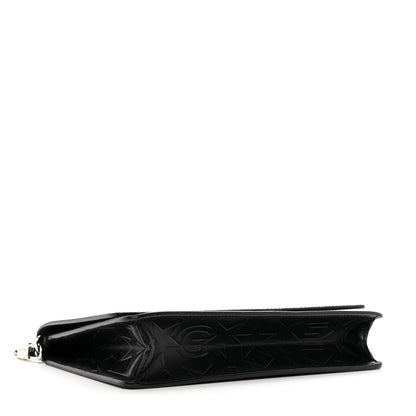 Givenchy Calfskin Star Embossed Chain Wallet Black 4 of 11