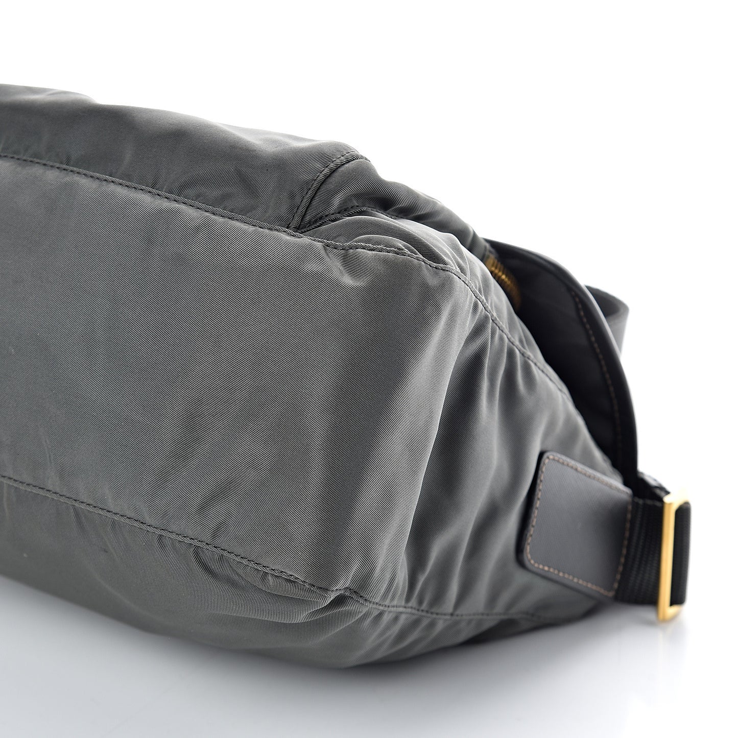 Tessuto Nylon Saffiano Vela Messenger Ardesia