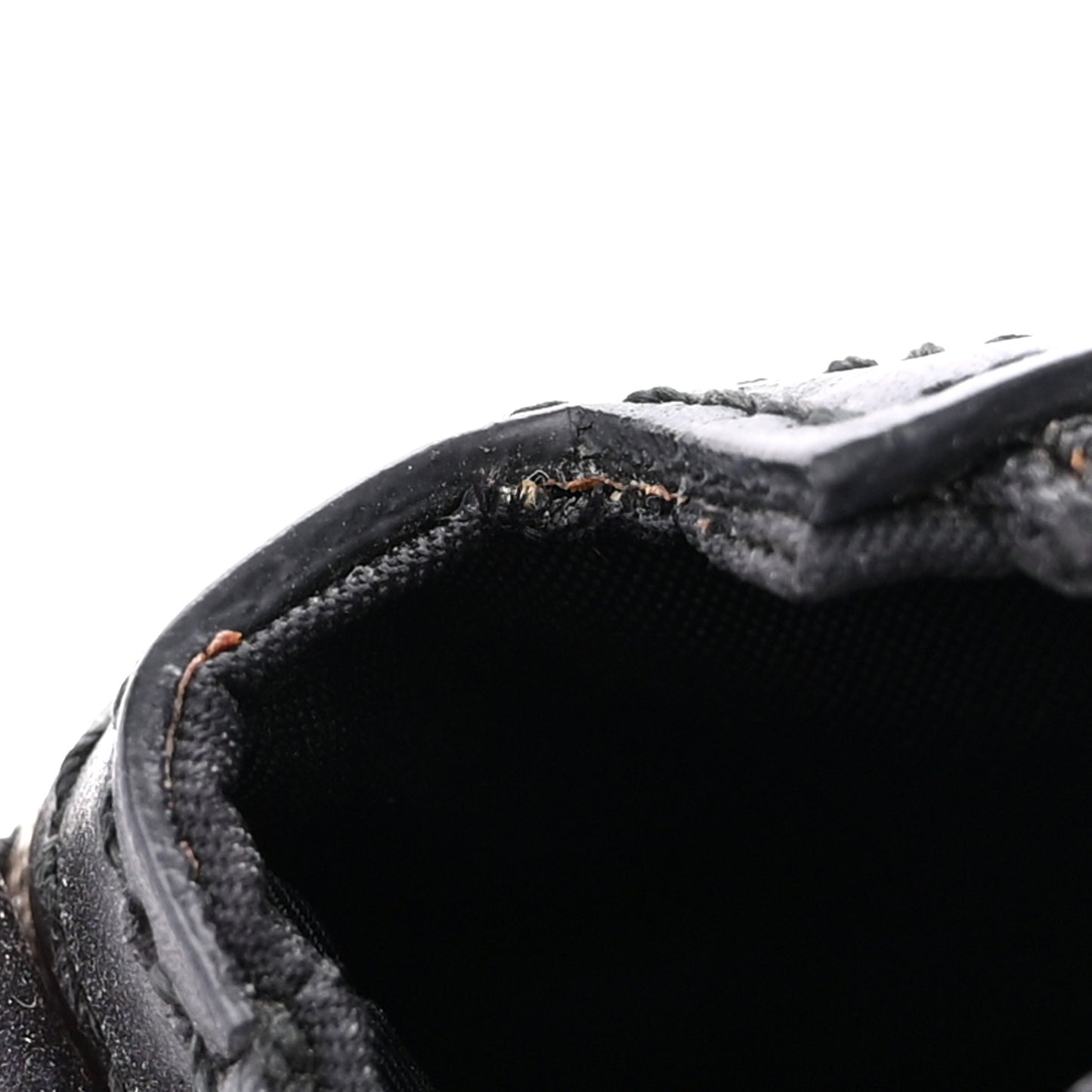 GG Supreme Monogram Web Messenger Bag Black