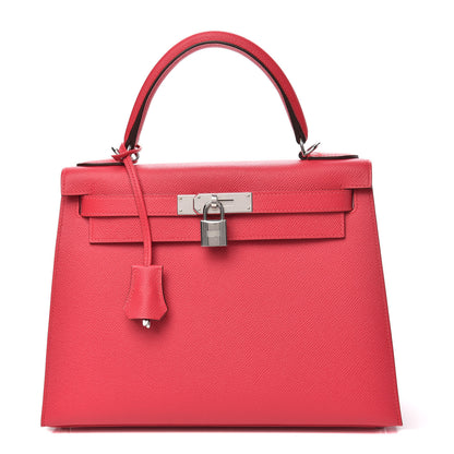 Hermes Epsom Kelly Sellier 28 Rose Extreme 1 of 27