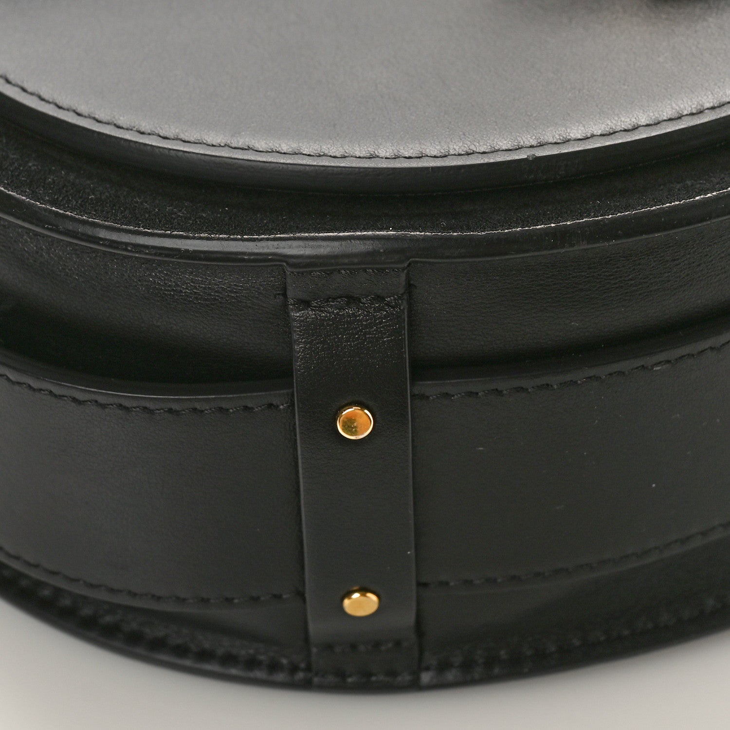 Chloe Calfskin Suede Large Tess Bag Black 7 of 10
