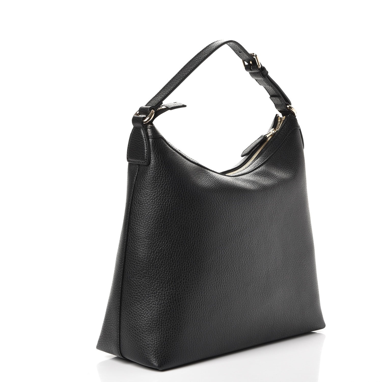 Gucci Dollar Calfskin GG Hobo Black 3 of 7