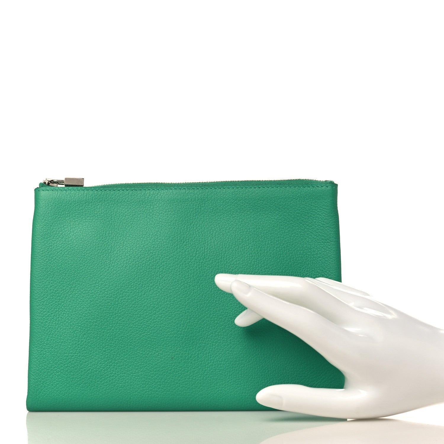 Hermes Evercolor Atout Pouch Menthe Vert Bosphore 2 of 7