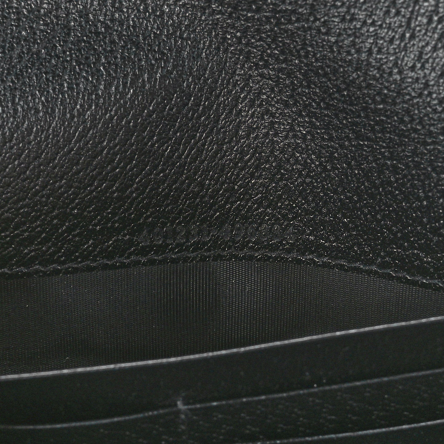 Jacquard Black Denim GG Monogram Mini Dionysus Chain Wallet Black Ivory