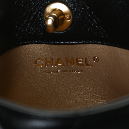 Chanel Lambskin Quilted Hobo Black 8 of 12