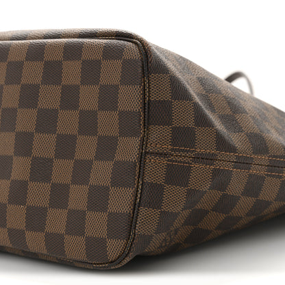 Louis Vuitton Damier Ebene Neo Neverfull MM Rose Ballerine 11 of 13