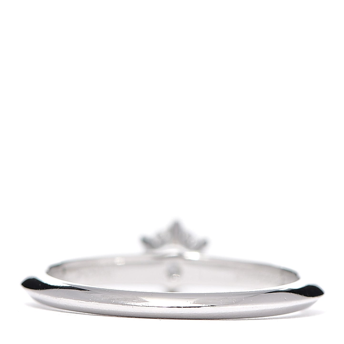 Platinum Diamond .34ct Solitaire Engagement Ring 51 5.75