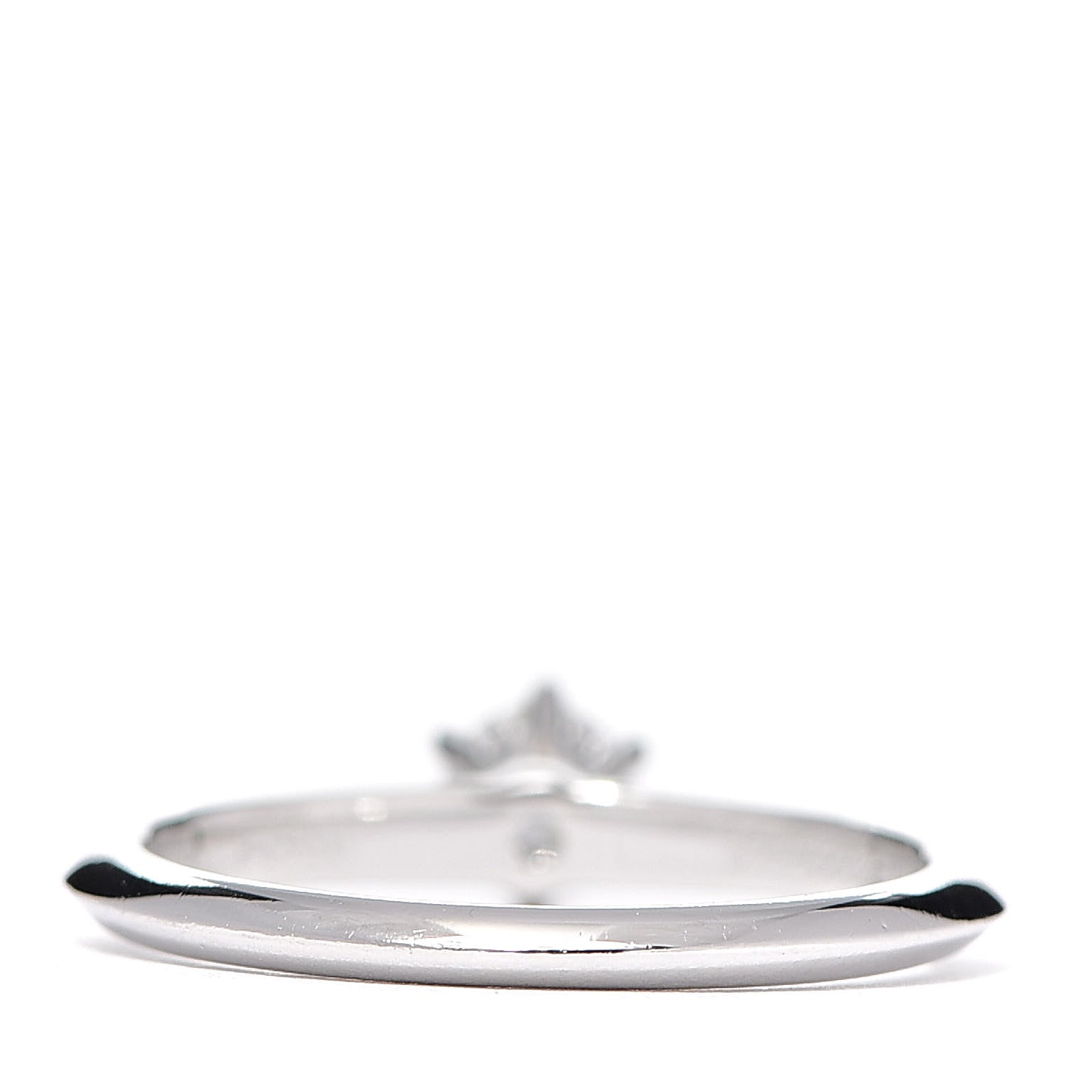 Tiffany Platinum Diamond .34ct Solitaire Engagement Ring 51 5.75 4 of 7
