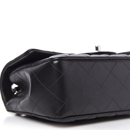 Chanel Lambskin Quilted Mini Rectangular Flap Black 6 of 10