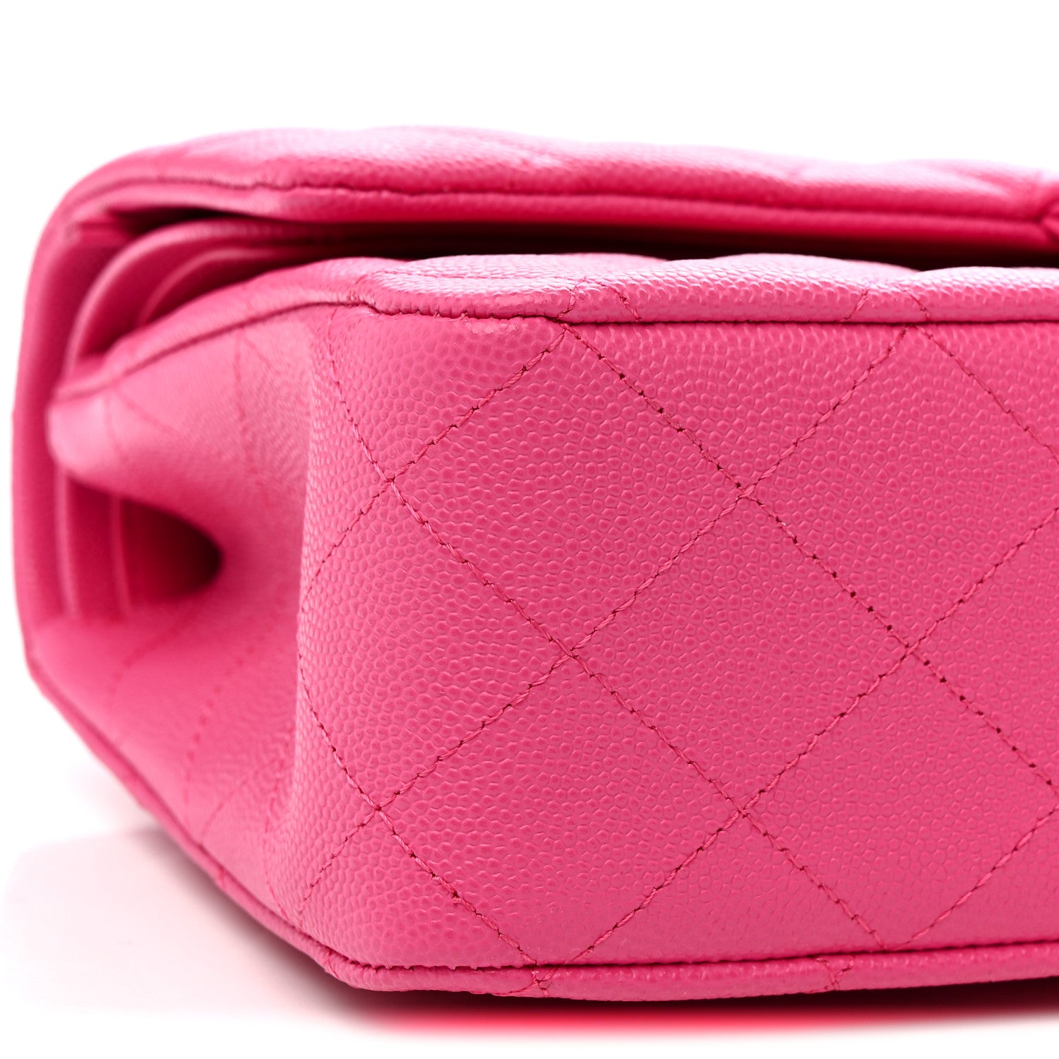 Chanel Caviar Quilted Medium Double Flap Pink Pink 9 of 11